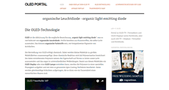 Desktop Screenshot of oled-portal.com